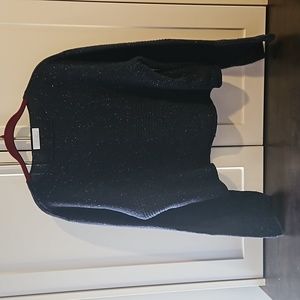 Oak+Fort Navy cropped sweater